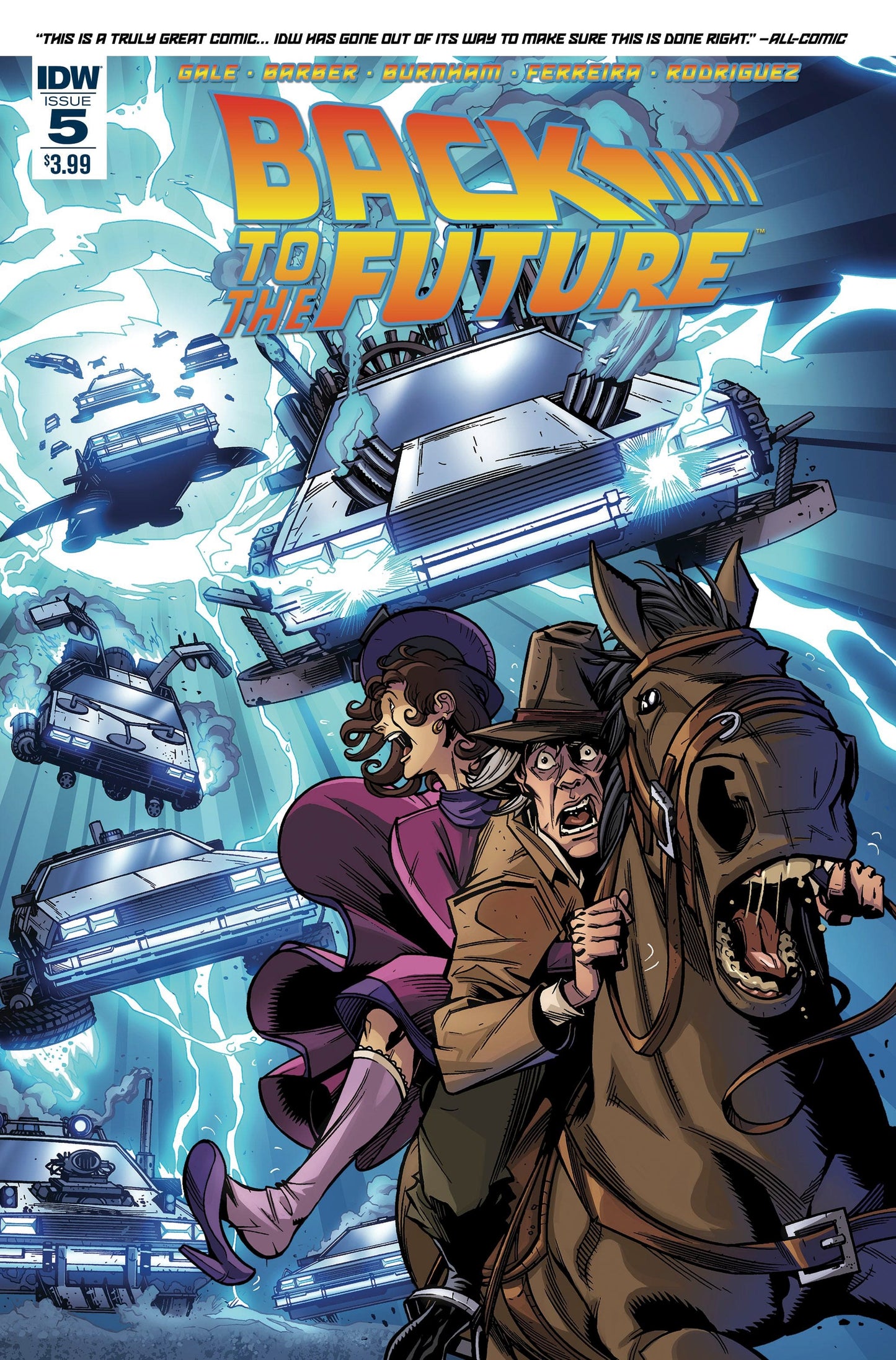 IDW PUBLISHING Comics VF/NM BACK TO THE FUTURE #5 (OF 5)