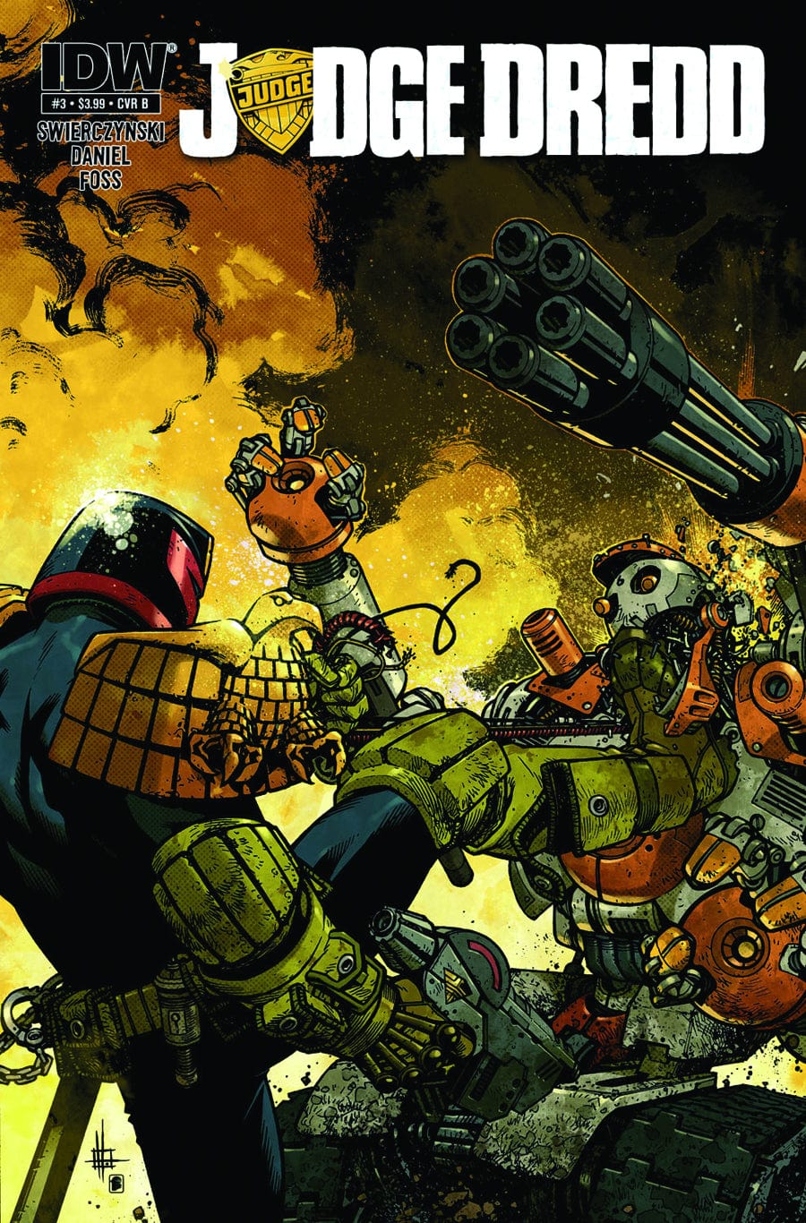 IDW PUBLISHING Comics VF/NM JUDGE DREDD #3