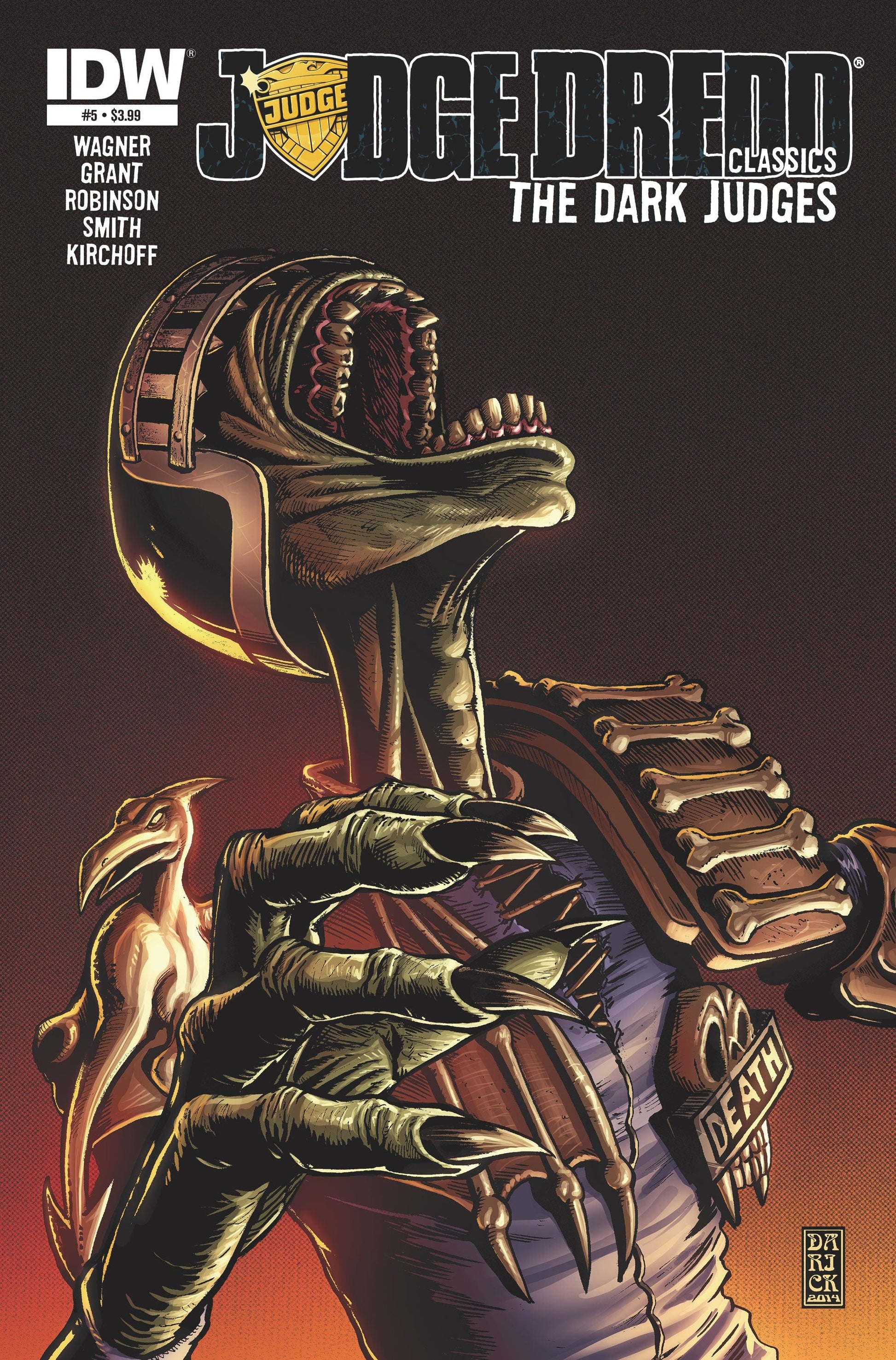 IDW PUBLISHING Comics VF/NM JUDGE DREDD CLASSICS DARK JUDGES #5 (OF 5)