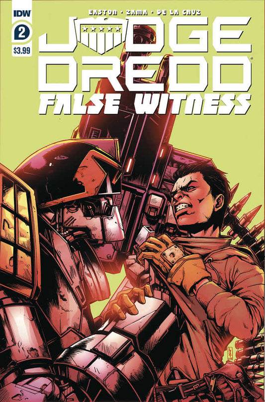 IDW Publishing Comics VF/NM Judge Dredd False Witness #2 (Of 4) Cover A Zama