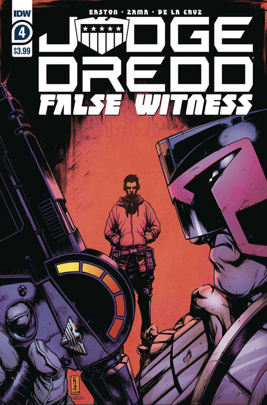 IDW Publishing Comics VF/NM Judge Dredd False Witness #4 (Of 4) Cover A Zama