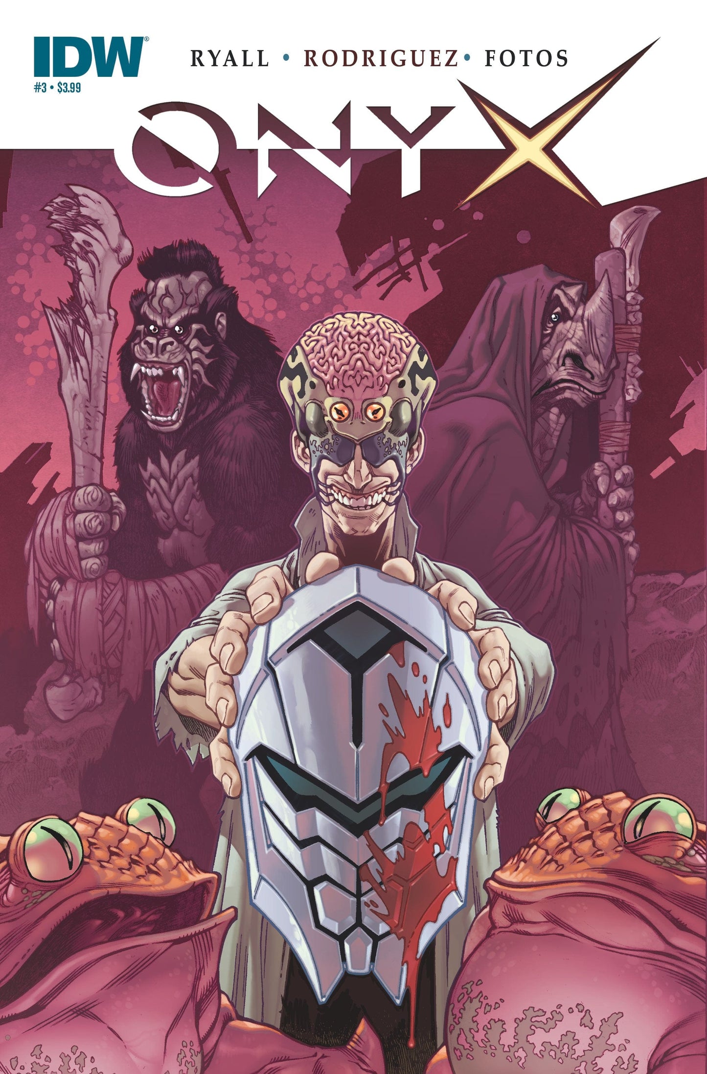 IDW PUBLISHING Comics VF/NM ONYX #3 (OF 4)