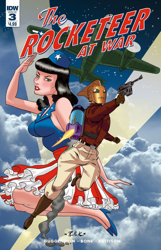 IDW PUBLISHING Comics VF/NM ROCKETEER AT WAR #3 (OF 4)