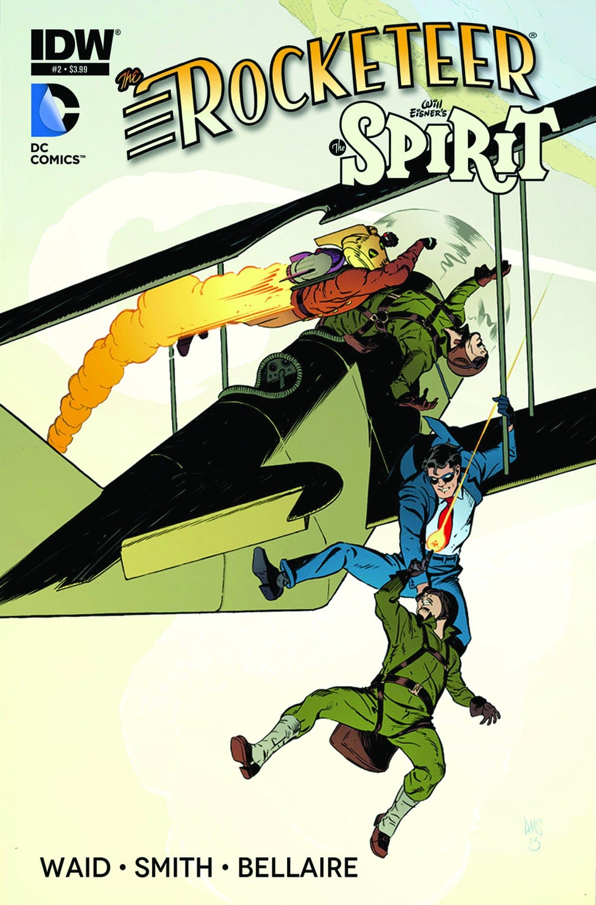 IDW PUBLISHING Comics VF/NM ROCKETEER SPIRIT PULP FRICTION #2 (OF 4)