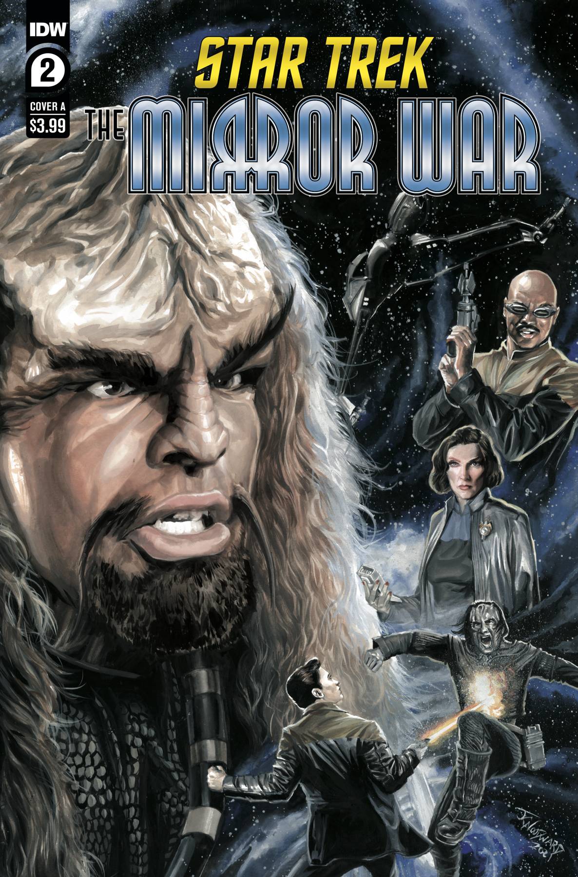 IDW PUBLISHING Comics VF/NM STAR TREK MIRROR WAR #2 (OF 8) CVR A WOODWARD