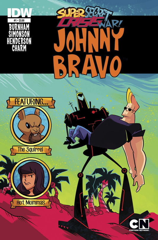 IDW PUBLISHING Comics VF/NM SUPER SECRET CRISIS WAR JOHNNY BRAVO #1