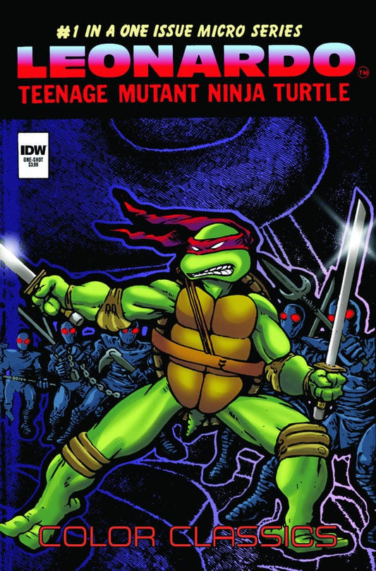 IDW PUBLISHING Comics VF.NM TMNT COLOR CLASSICS MICRO SERIES LEONARDO