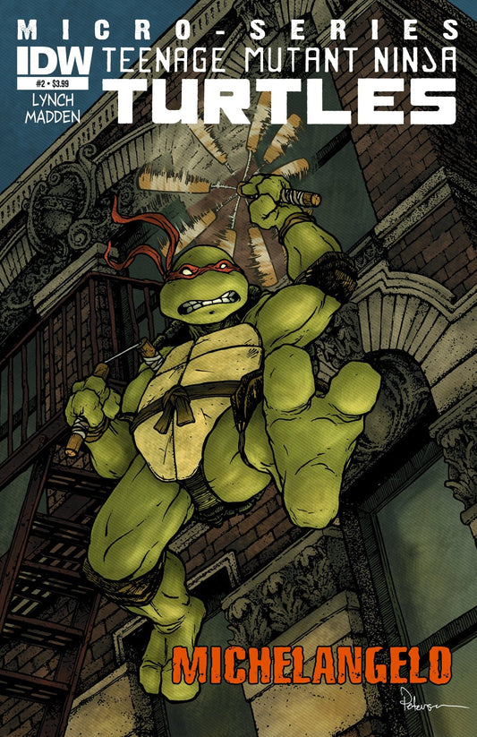 IDW PUBLISHING Comics VF.NM TMNT MICRO SERIES #2 MICHELANGELO