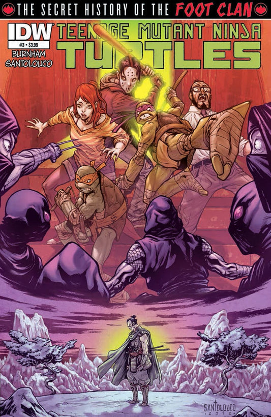 IDW PUBLISHING Comics VF.NM TMNT SECRET FOOT CLAN #3 (OF 4)