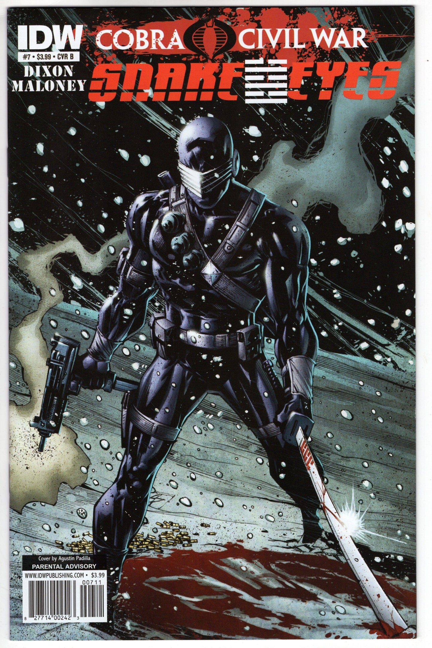 IDW PUBLISHING Comics VF+ SNAKE EYES ONGOING (IDW) #7 CVR B