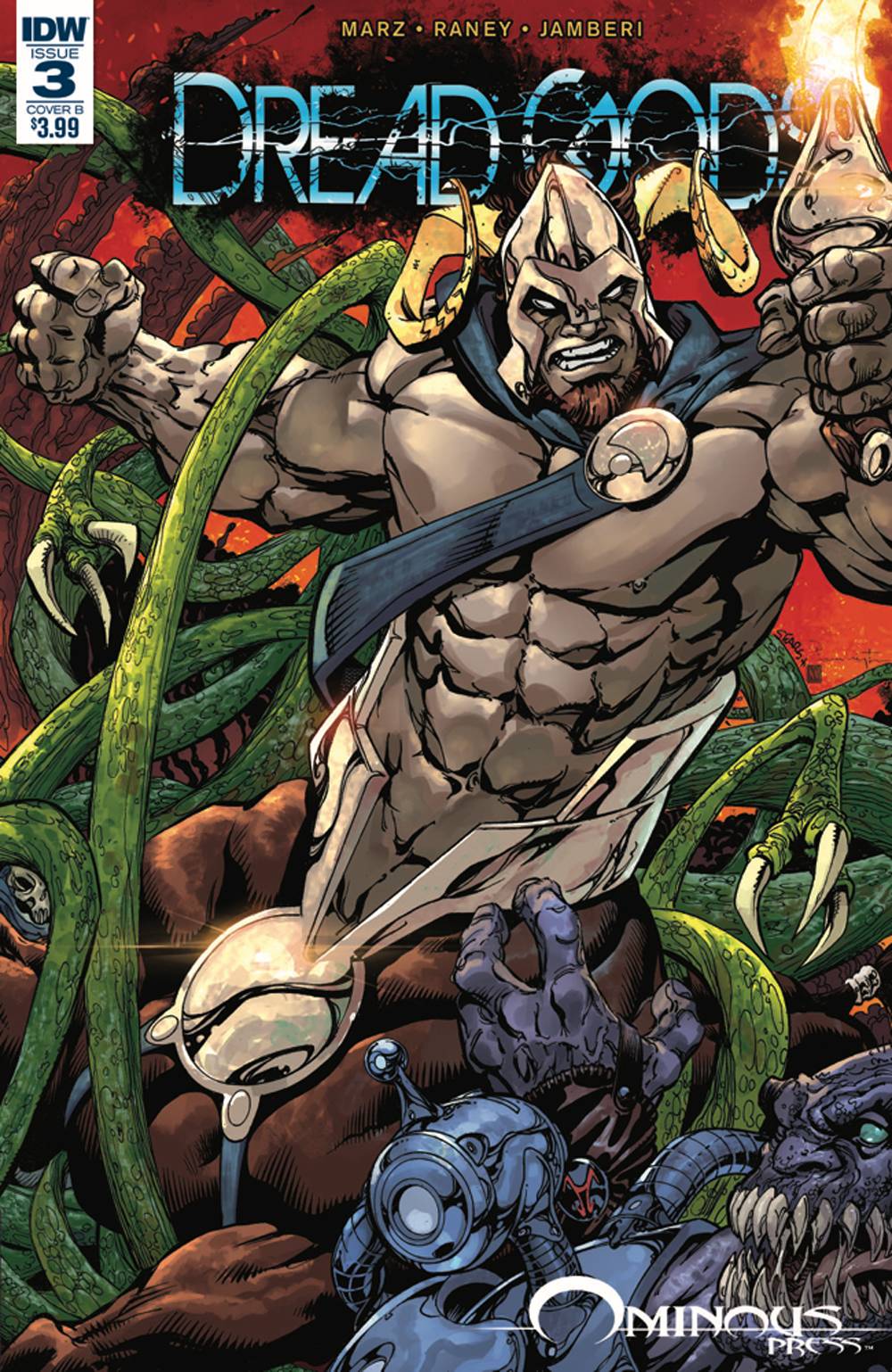 IDW PUBLISHING DREAD GODS #3 CVR B SEARS