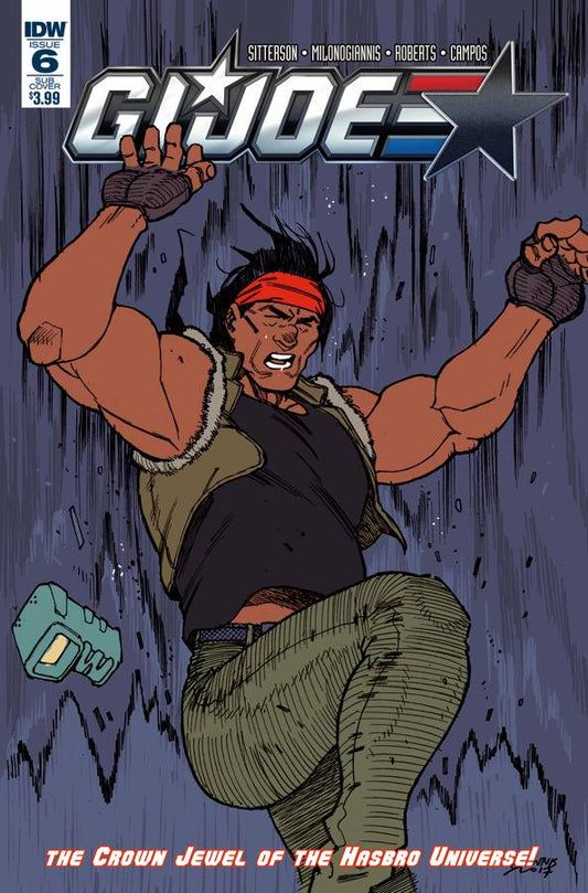 IDW PUBLISHING GI JOE (2016) #6 SUBSCRIPTION VAR A
