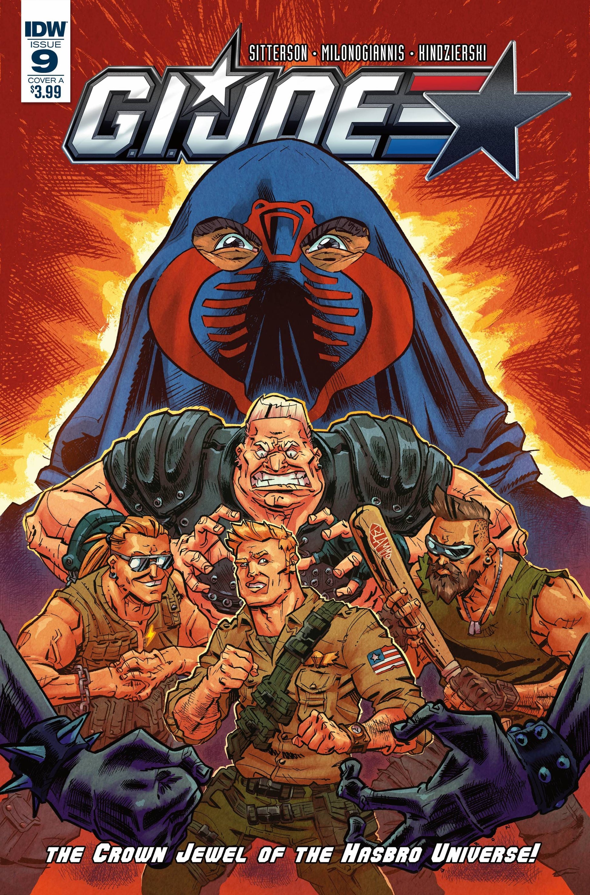 IDW PUBLISHING GI JOE (2016) #9 CVR A CONLEY