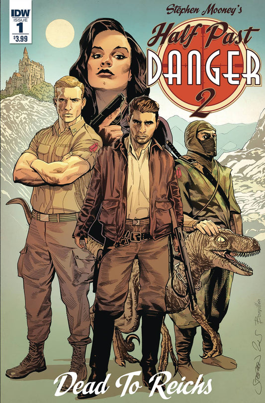 IDW PUBLISHING HALF PAST DANGER II DEAD TO REICHS #1 (OF 5) CVR A MOONEY (C