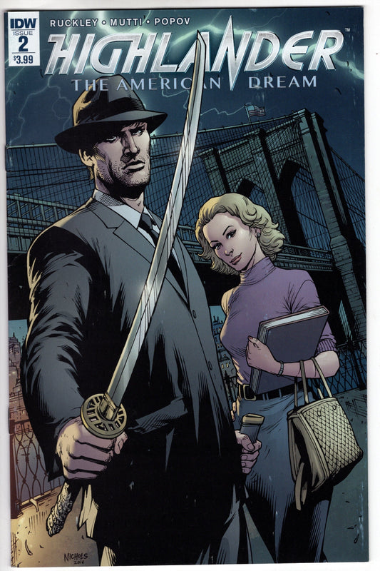 IDW PUBLISHING HIGHLANDER AMERICAN DREAM #2