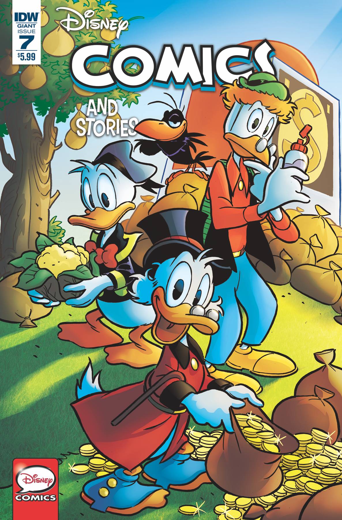 IDW PUBLISHING IDW PUBLISHING DISNEY COMICS AND STORIES #7 CVR A FRECCERO (C: 1-0-0)