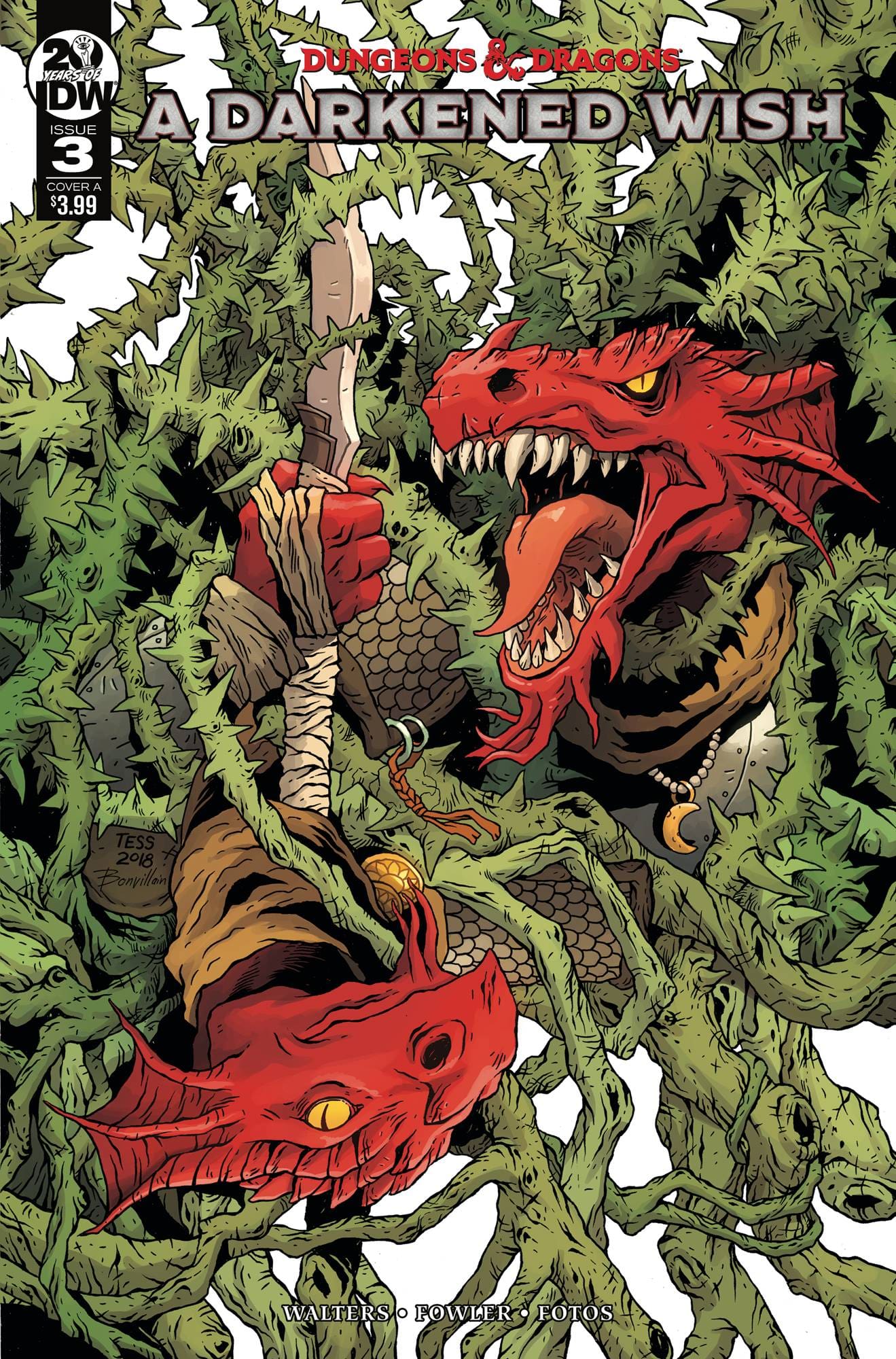 IDW PUBLISHING IDW PUBLISHING DUNGEONS & DRAGONS A DARKENED WISH #3 (OF 5) CVR A FOWLER