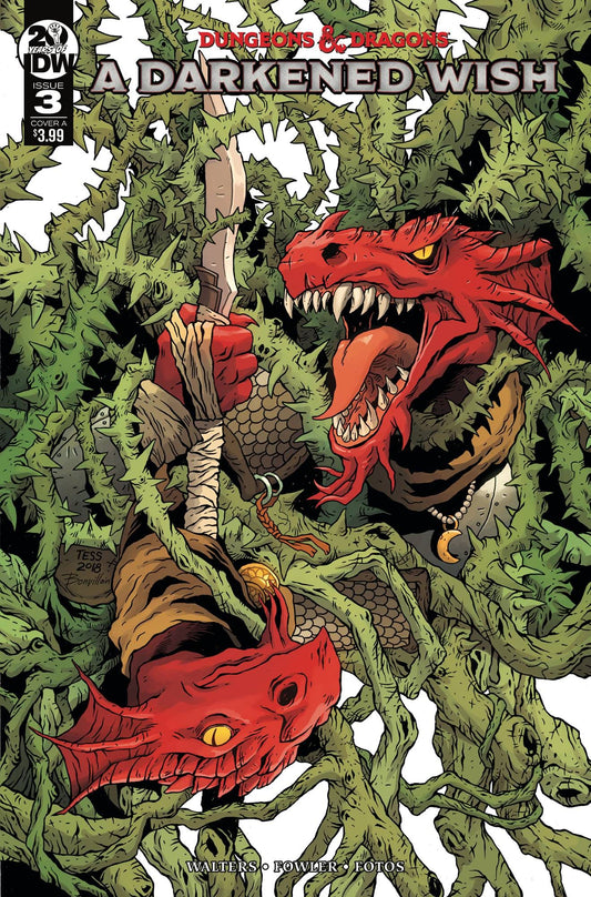 IDW PUBLISHING IDW PUBLISHING DUNGEONS & DRAGONS A DARKENED WISH #3 (OF 5) CVR A FOWLER