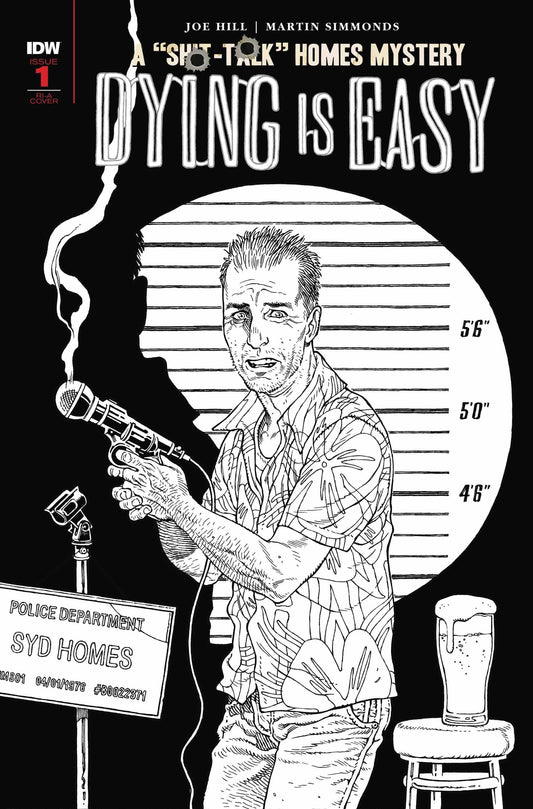 IDW PUBLISHING IDW PUBLISHING DYING IS EASY #1 (OF 6) 10 COPY INCV B&W RODRIGUEZ (Net)