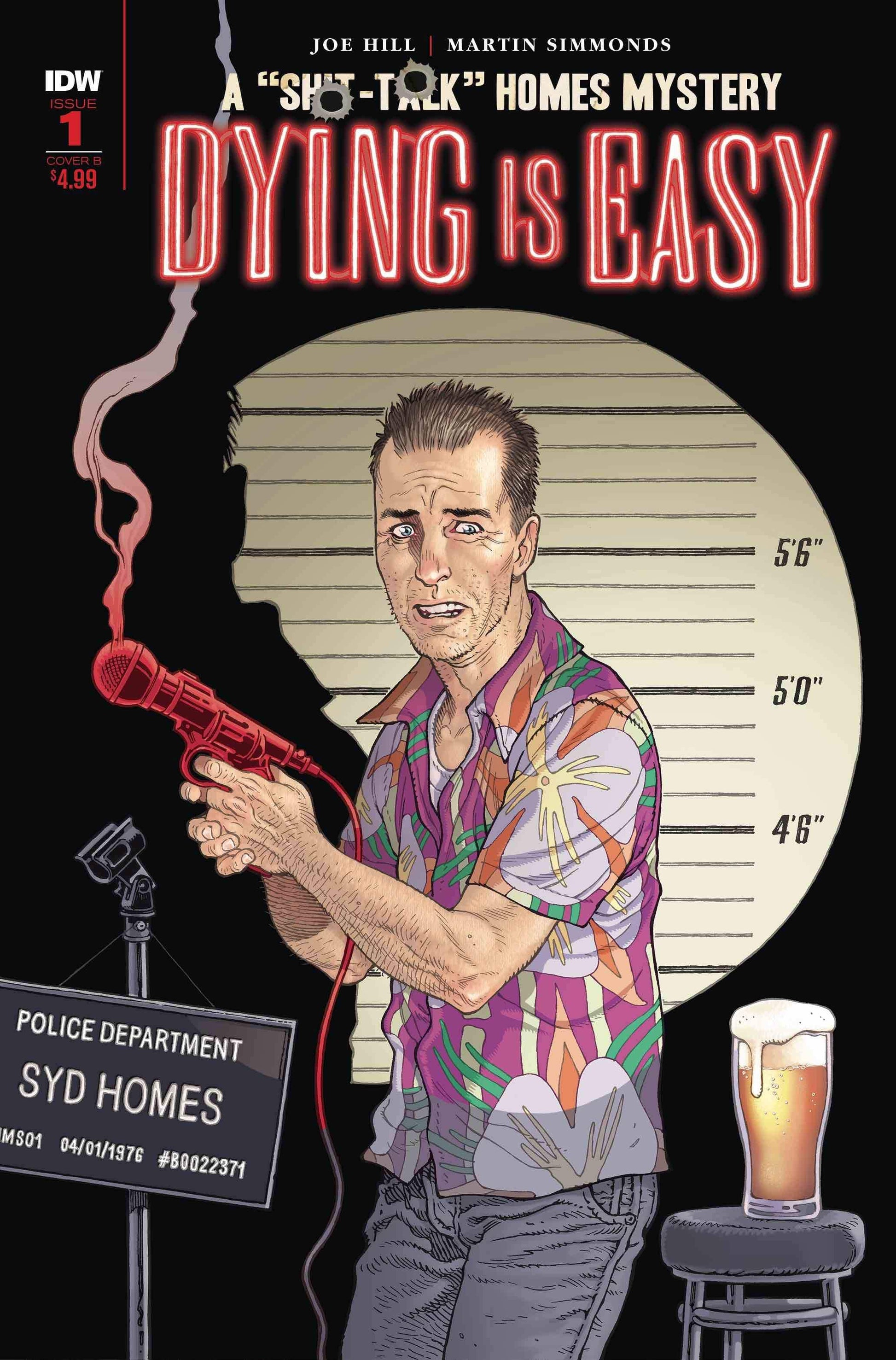IDW PUBLISHING IDW PUBLISHING DYING IS EASY #1 (OF 6) CVR B RODRIGUEZ