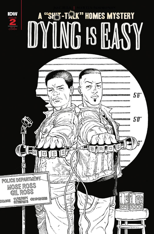 IDW PUBLISHING IDW PUBLISHING DYING IS EASY #2 (OF 5) 10 COPY INCV B&W RODRIGUEZ