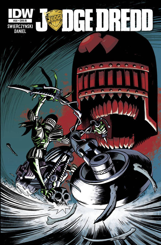 IDW PUBLISHING IDW PUBLISHING JUDGE DREDD #20 SUBSCRIPTION VAR