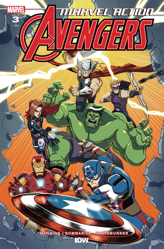 IDW PUBLISHING IDW PUBLISHING MARVEL ACTION AVENGERS #3 10 COPY INCV JAMPOLE