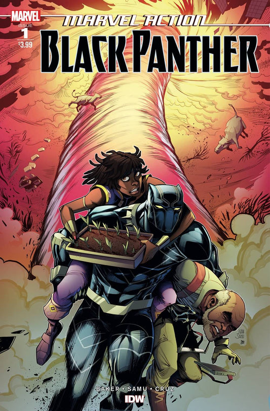 IDW PUBLISHING IDW PUBLISHING MARVEL ACTION BLACK PANTHER #1 SAMU