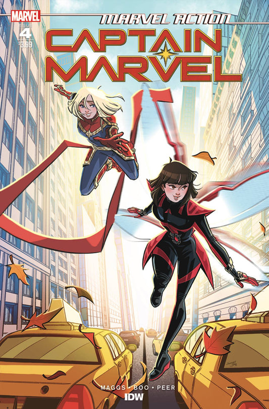 IDW PUBLISHING IDW PUBLISHING MARVEL ACTION CAPTAIN MARVEL #4 CVR A BOO (C: 1-0-0)