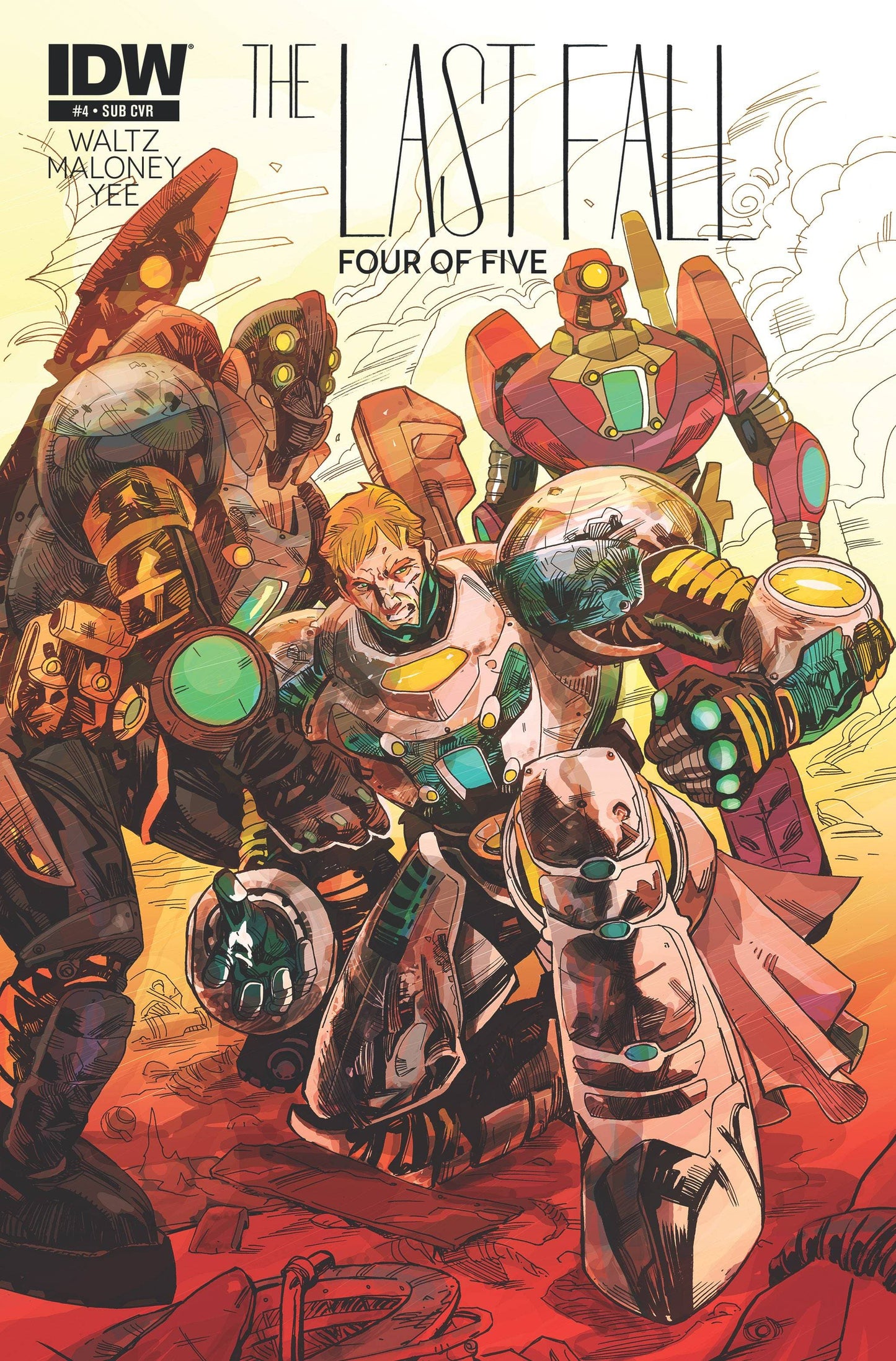 IDW PUBLISHING IDW PUBLISHING THE LAST FALL #4 (OF 5) SUBSCRIPTION VAR