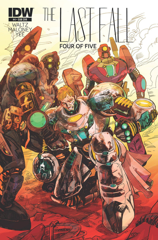 IDW PUBLISHING IDW PUBLISHING THE LAST FALL #4 (OF 5) SUBSCRIPTION VAR
