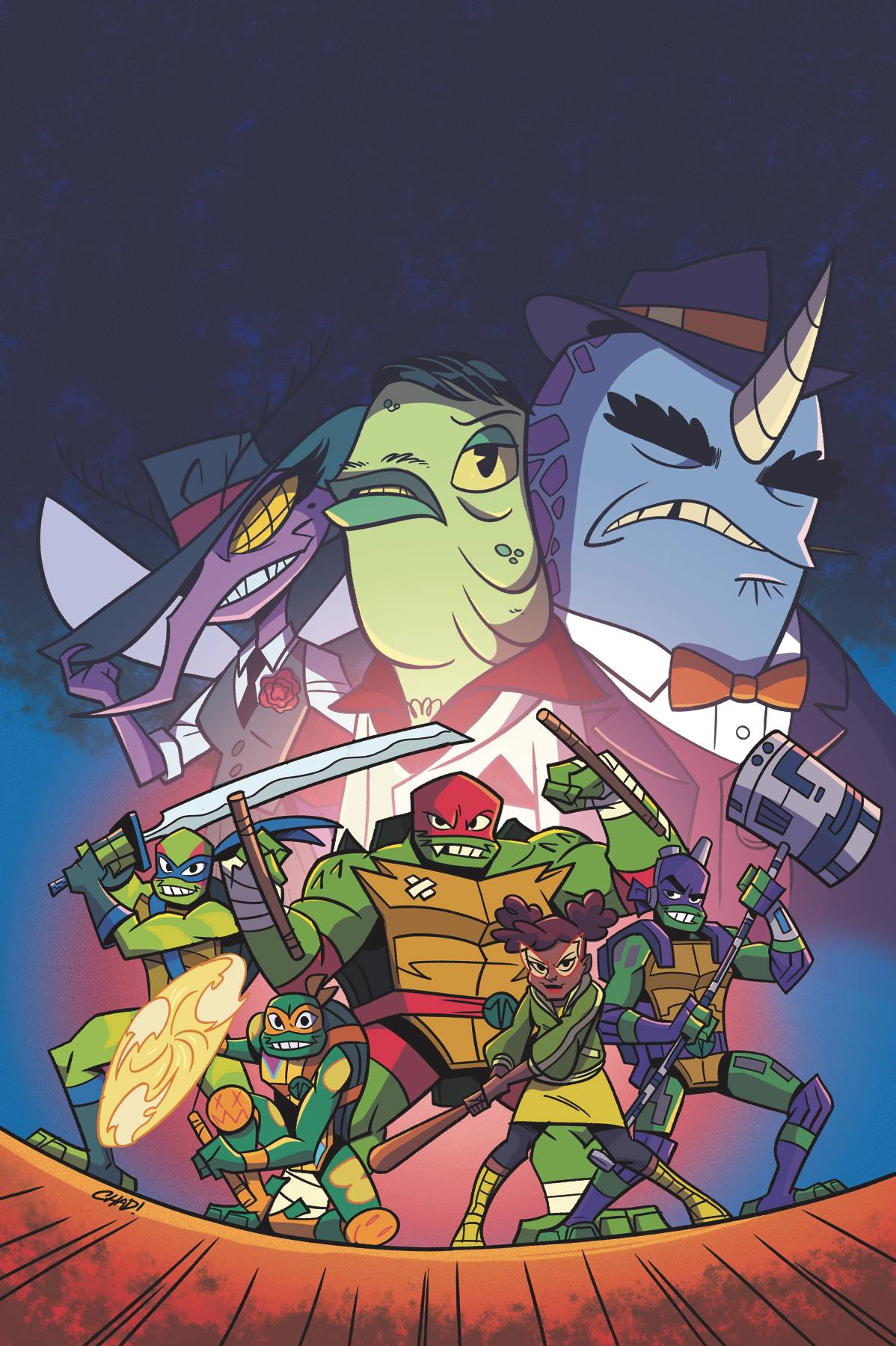 IDW PUBLISHING IDW PUBLISHING TMNT RISE OF TMNT SOUND OFF #1 (OF 3) CVR A THOMAS