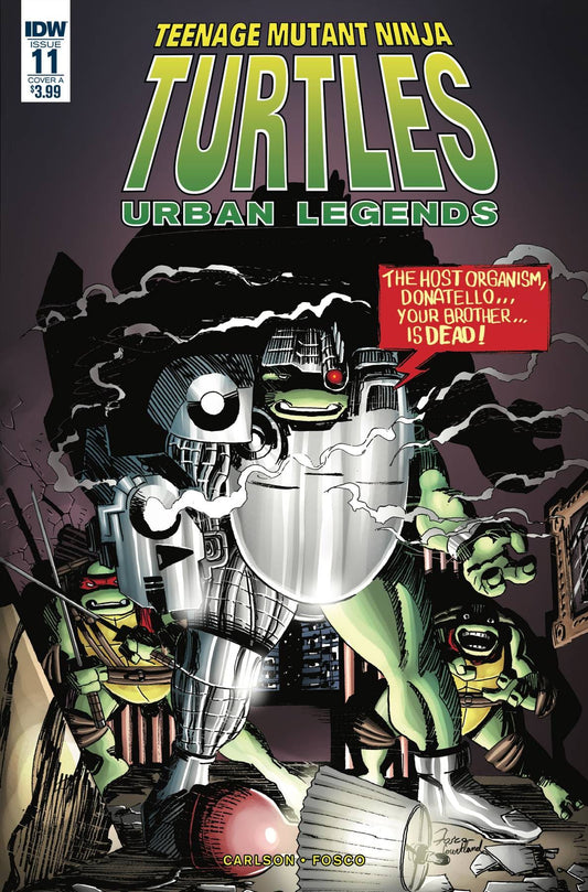 IDW PUBLISHING IDW PUBLISHING TMNT URBAN LEGENDS #11 CVR A FOSCO