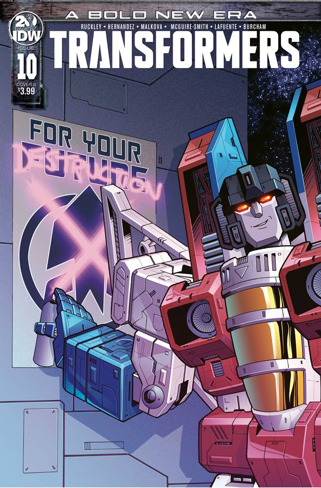 IDW PUBLISHING IDW PUBLISHING TRANSFORMERS #10 CVR B MCGUIRE SMITH