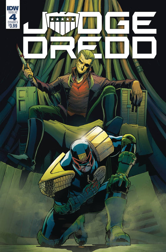 IDW PUBLISHING JUDGE DREDD UNDER SIEGE #4 (OF 4) CVR A DUNBAR