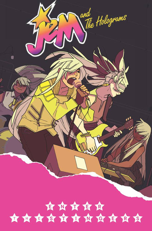 IDW PUBLISHING KIDS JEM & THE HOLOGRAMS TP VOL 04 ENTER THE STINGERS