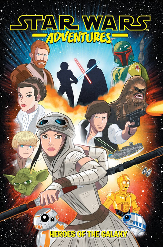 IDW PUBLISHING KIDS STAR WARS ADVENTURES TP VOL 01 HEROES OF GALAXY