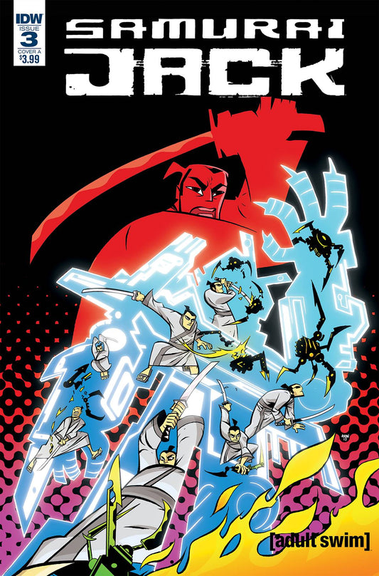 IDW PUBLISHING SAMURAI JACK QUANTUM JACK #3 (OF 5) CVR A OEMING
