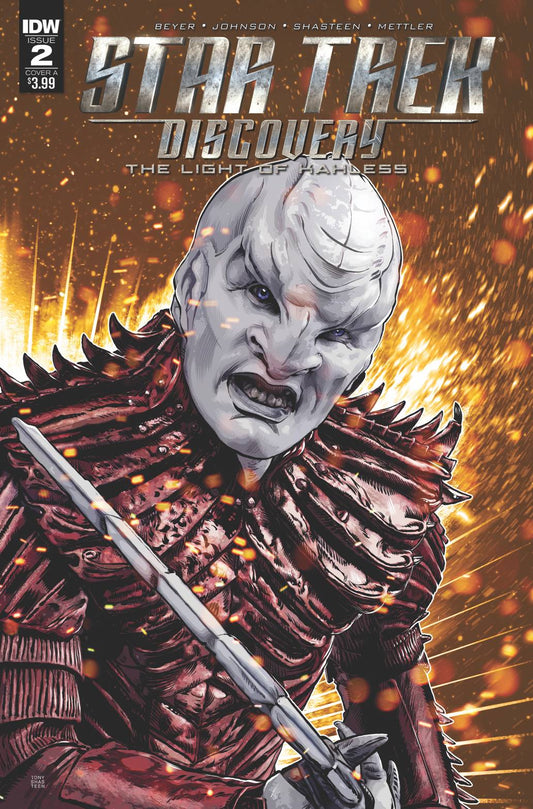 IDW PUBLISHING STAR TREK DISCOVERY #2 CVR A SHASTEEN