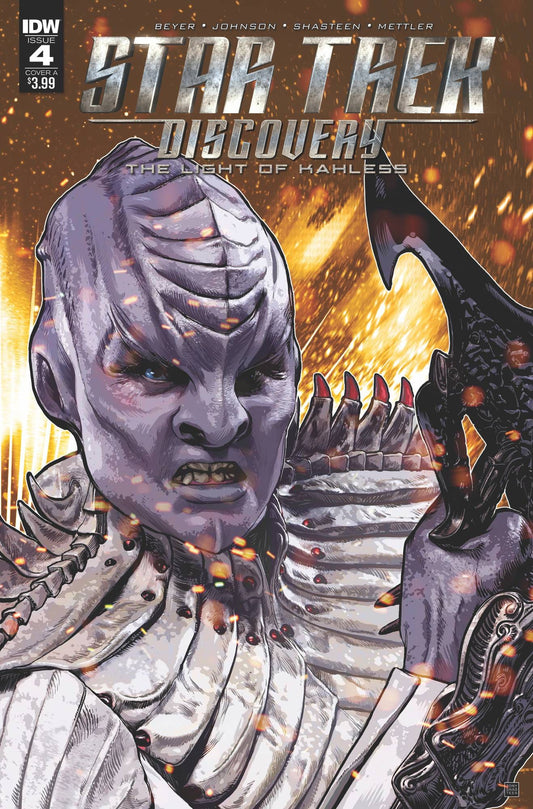 IDW PUBLISHING STAR TREK DISCOVERY #4 CVR A SHASTEEN