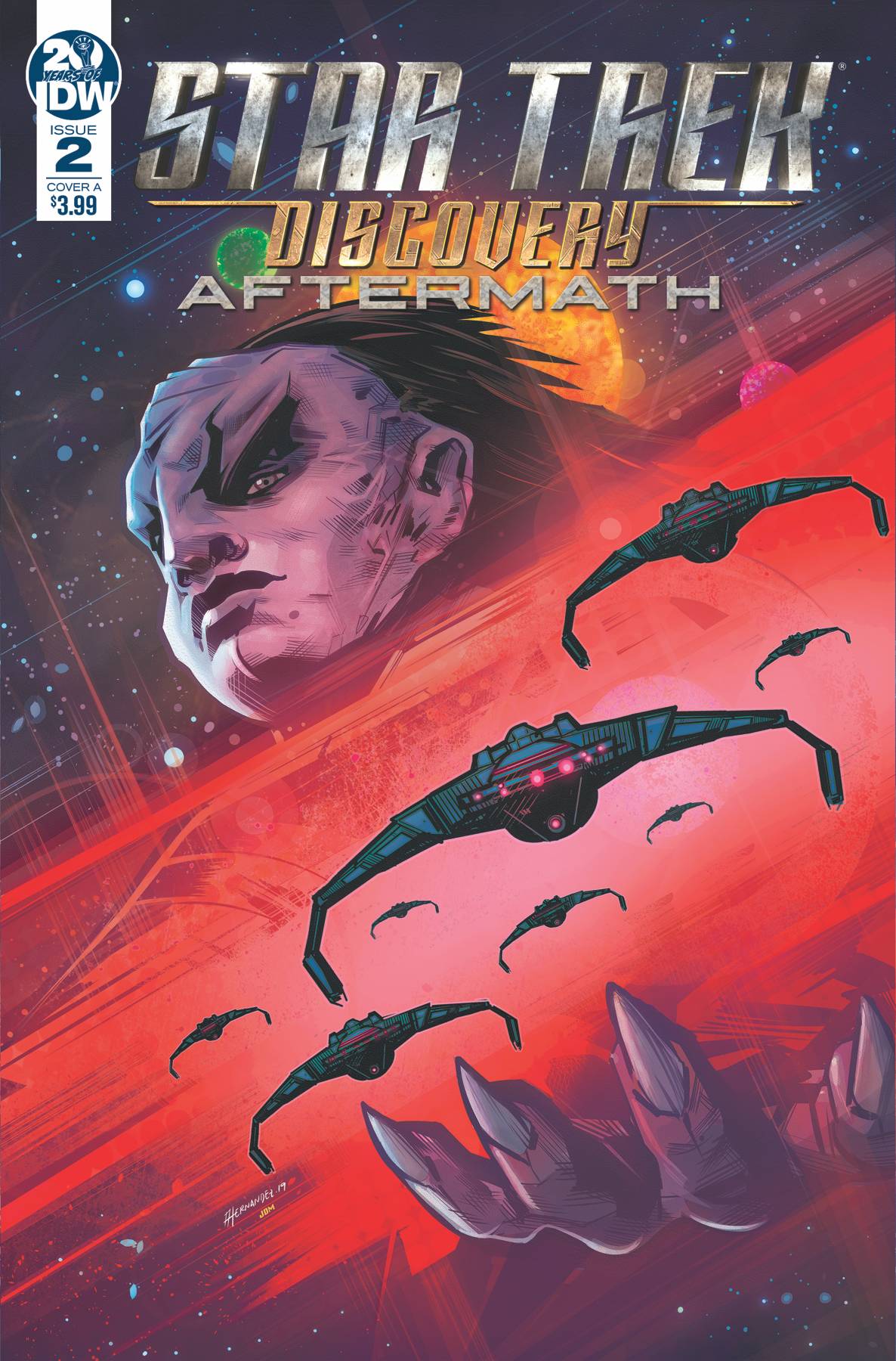 IDW PUBLISHING STAR TREK DISCOVERY AFTERMATH #2 (OF 3) CVR A HERNANDEZ