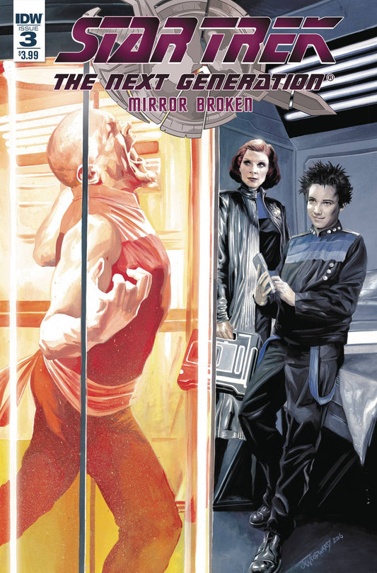 IDW PUBLISHING STAR TREK TNG MIRROR BROKEN #3 (OF 6) CVR A WOODWARD