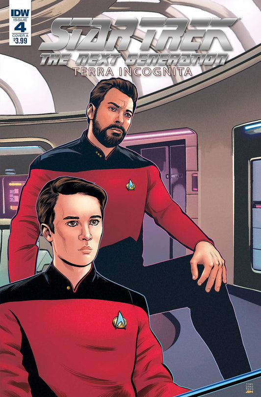 IDW PUBLISHING STAR TREK TNG TERRA INCOGNITA #4 CVR A SHASTEEN