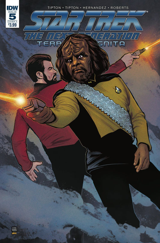 IDW PUBLISHING STAR TREK TNG TERRA INCOGNITA #5 CVR A SHASTEEN