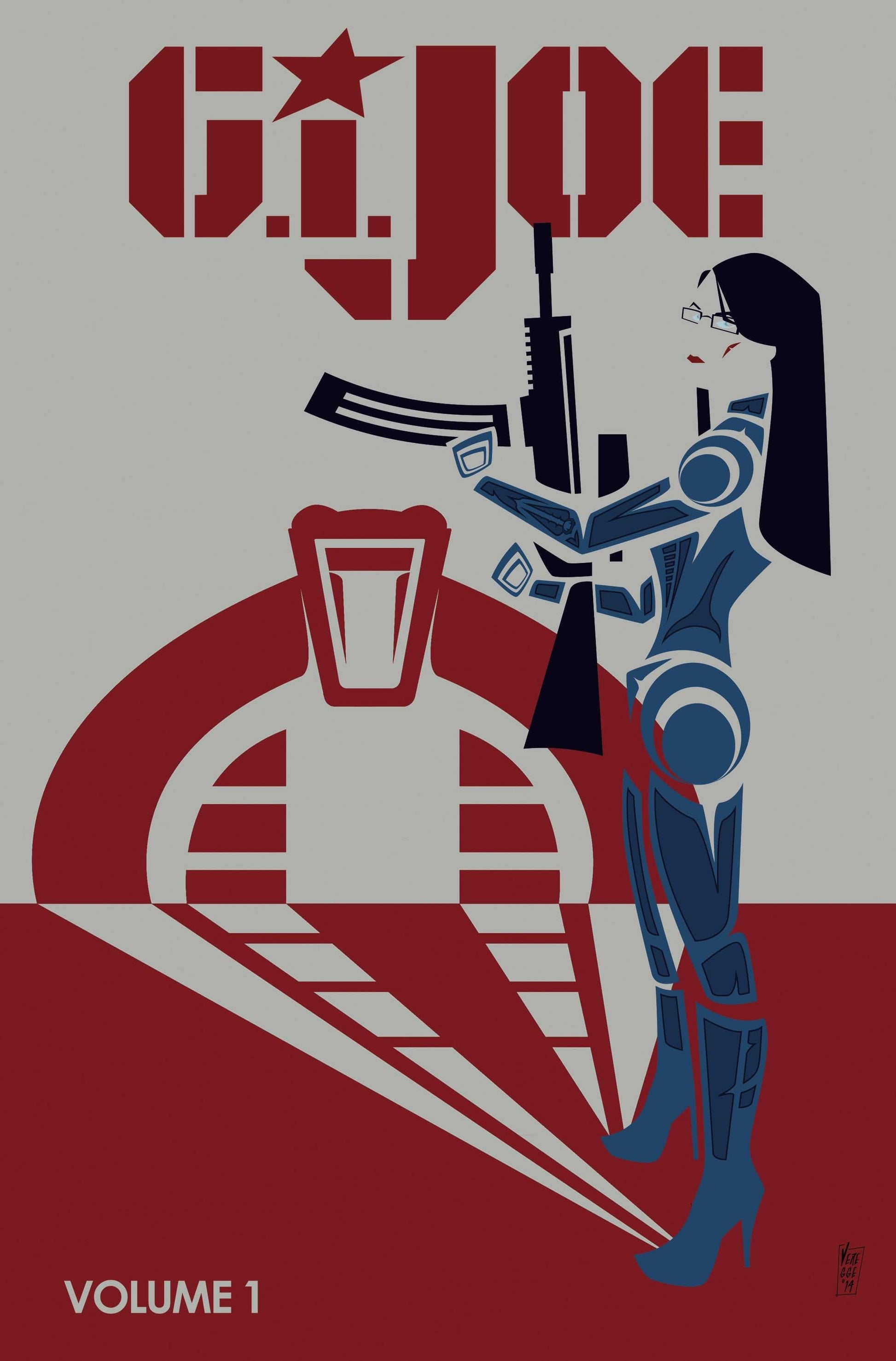IDW PUBLISHING trade GI JOE (2014) TP VOL 01 THE FALL OF GI JOE