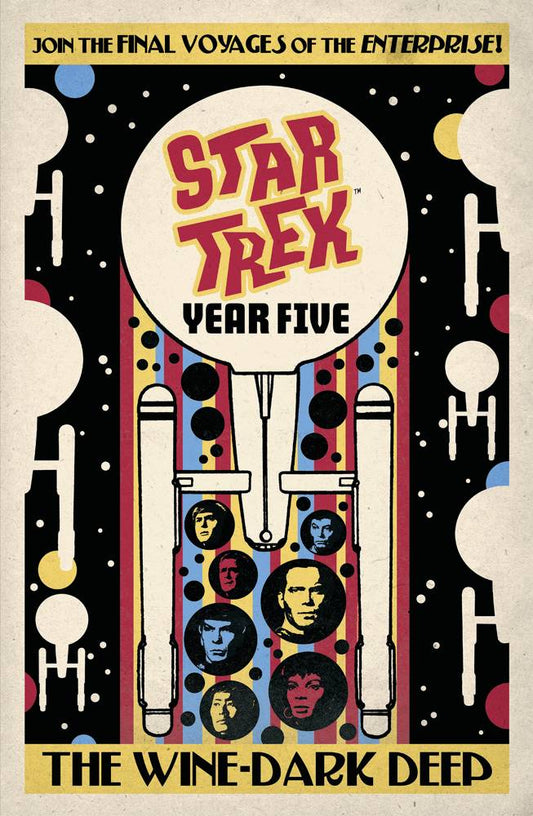 IDW PUBLISHING TRADE STAR TREK YEAR FIVE TP VOL 02 WINE-DARK DEEP