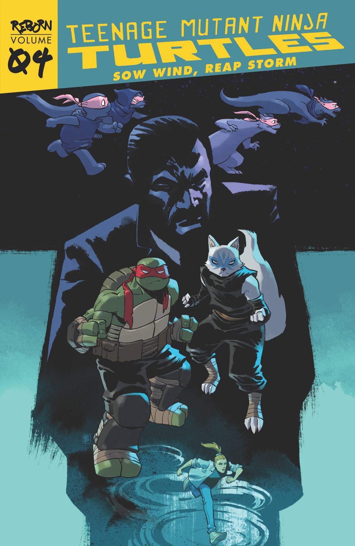 IDW PUBLISHING trade TEENAGE MUTANT NINJA TURTLES REBORN TP VOL 04 SOW WIND REAP