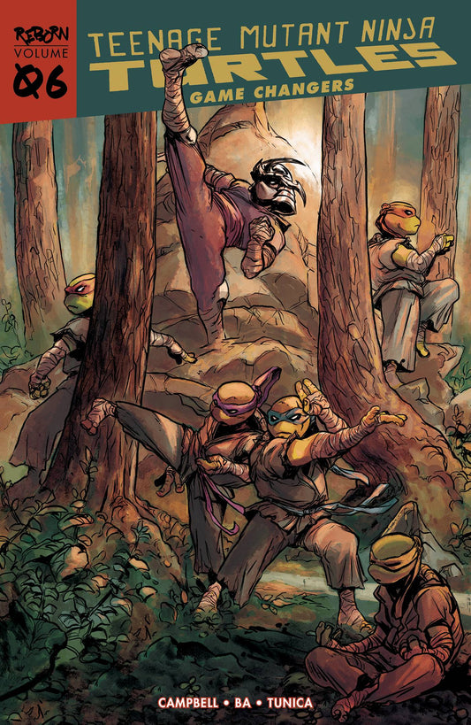IDW PUBLISHING TRADE TEENAGE MUTANT NINJA TURTLES REBORN TP VOL 06 GAME CHANGERS