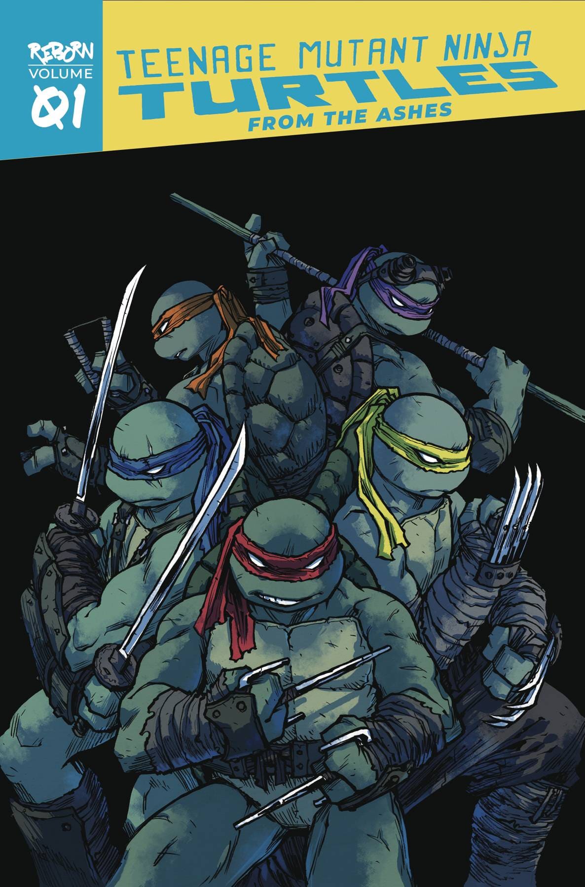 IDW PUBLISHING TRADE TMNT REBORN TP VOL 01 FROM THE ASHES