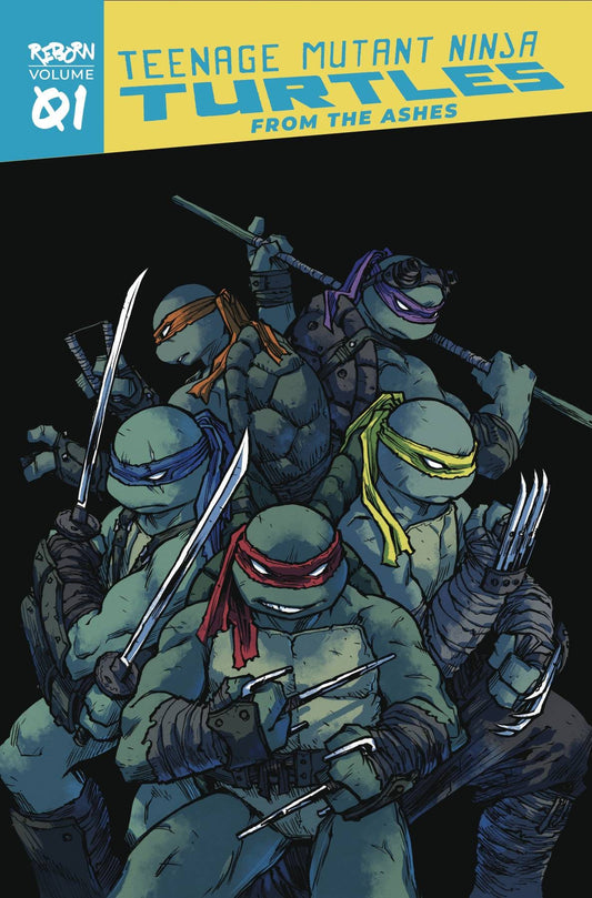 IDW PUBLISHING TRADE TMNT REBORN TP VOL 01 FROM THE ASHES